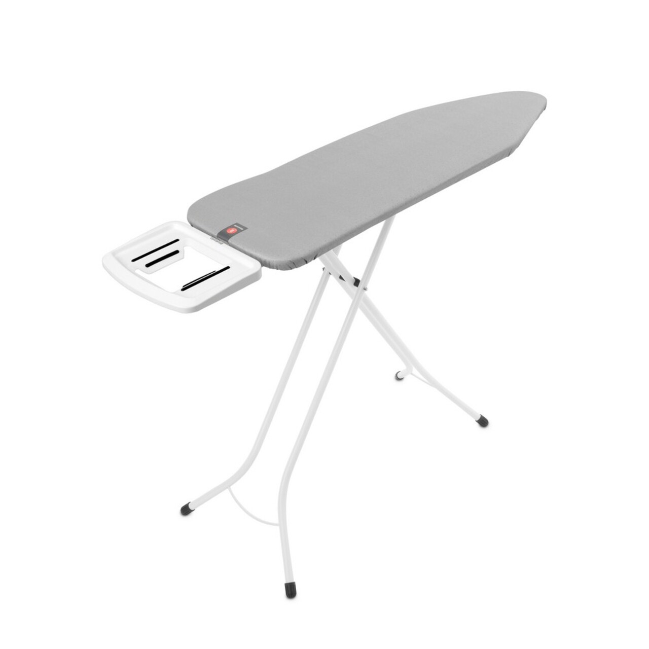 Masa de calcat, Brabantia B, Metallised, 124x38 cm, 7 pozitii de reglare, otel/bumbac - imagine 6